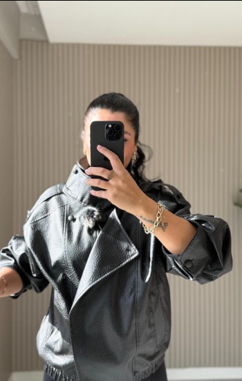 KATALONYA Deri Ceket